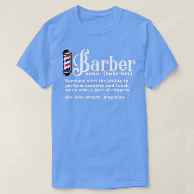 Barber Definition 2 T-Shirt (Design Front)