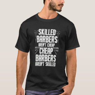Barber Designs For Men Dad Hairdressing Hair Styl T-Shirt