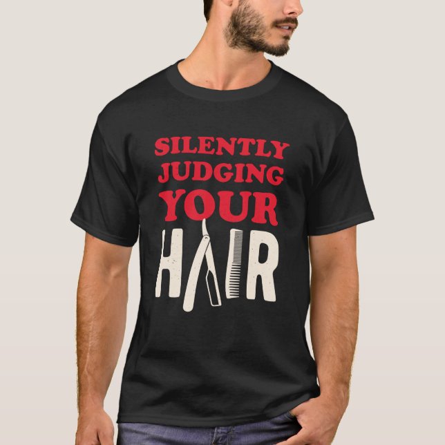 Barber Funny T-Shirt (Front)