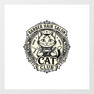 Barber Hair Salon Cat Funny Cat Graphic - Barber H