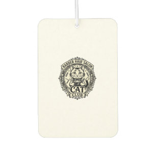 Barber Hair Salon Cat Funny Cat Graphic - Barber H Car Air Freshener
