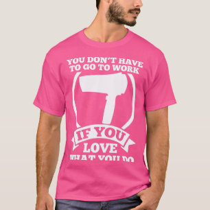 Barber Hairdresser Hairstylist Hair Scissors Gift T-Shirt
