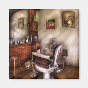 Barber - In The Barber Shop Magnet
