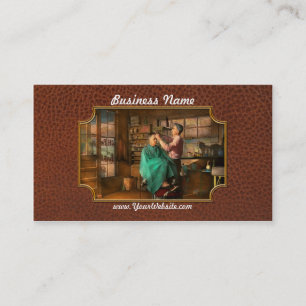 Barber - JH Parham Barber and Notary Public 1941 Business Card