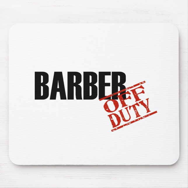 Barber Light Mouse Pad (Front)