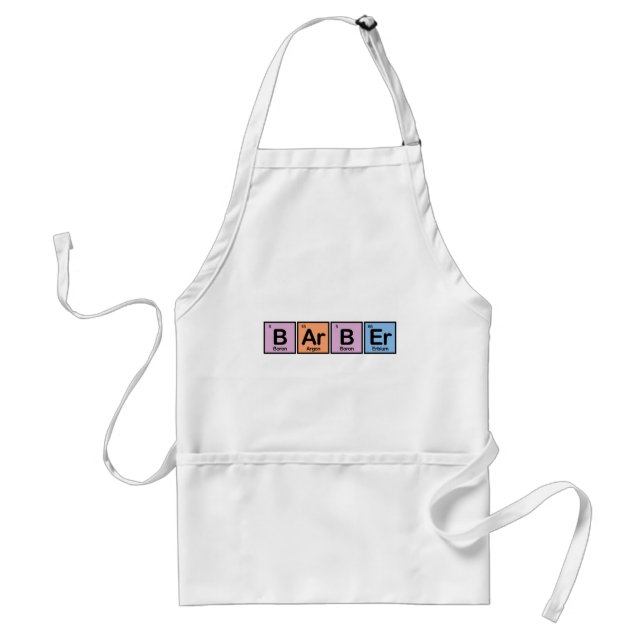 Barber made of Elements Standard Apron (Front)