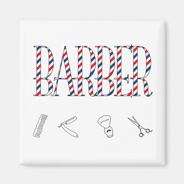 Barber Magnet (Front)