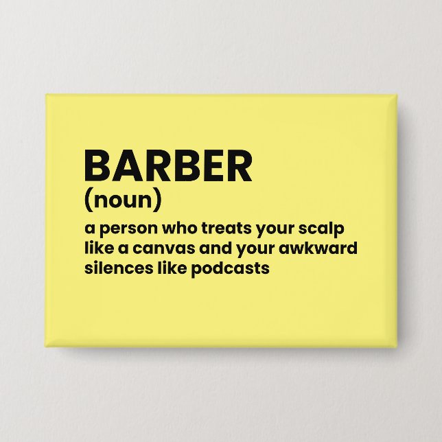 Barber Meaning With Humour (Front)