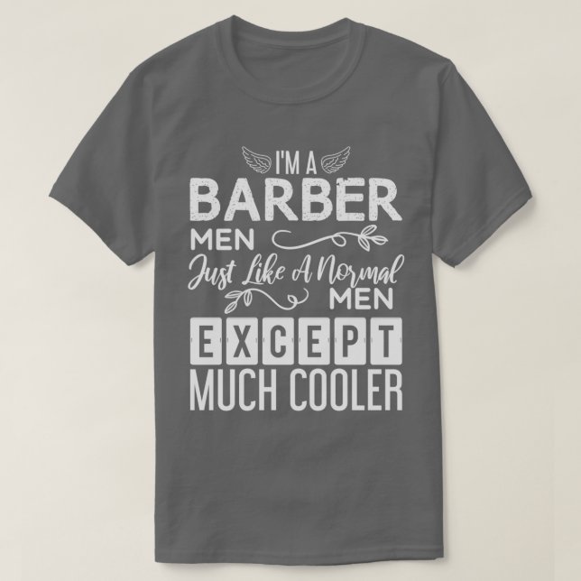 Barber Men Funny Design For Gift 1 T-Shirt (Design Front)