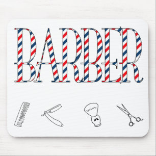 Barber Mouse Pad