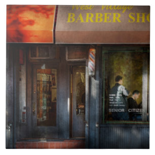 Barber - NY - West Village Barber Shop Tile