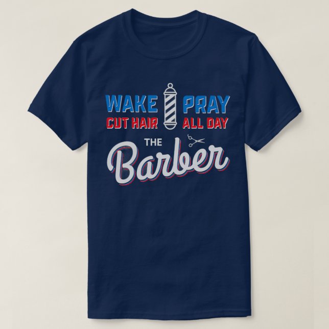 Barber School T-Shirt (Design Front)