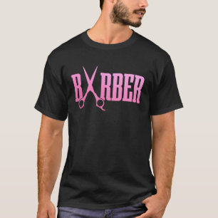 Barber Scissors Hairstylist Hairdresser Coiffeur T-Shirt