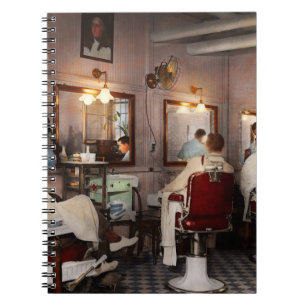 Barber - Senators-only barbershop 1937 Spiral Notebook