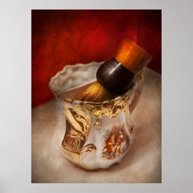 Barber - Shaving - The beauty of barbering Poster (Front)