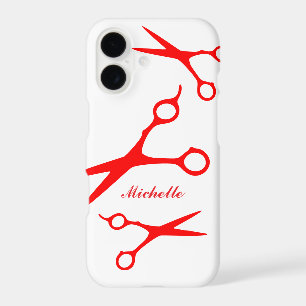 Barber shears design personalized hairstylist