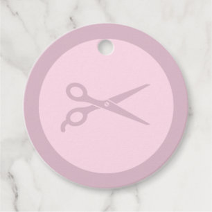 Barber Shears Hair Salon Scissors CUSTOM COLOR Favour Tags
