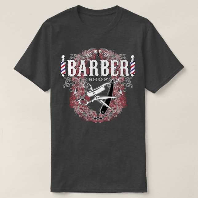 Barber Shop01 T-Shirt (Design Front)