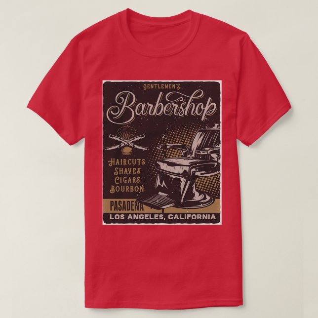 Barber Shop 3 Classic TShirt (Design Front)