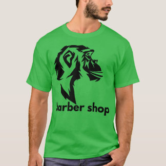 Barber Shop Barber Style Barbering Mood Monkey Bla T-Shirt