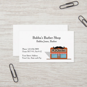 Barber Shop Business Card