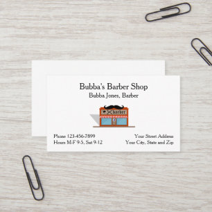 Barber Shop Business Card