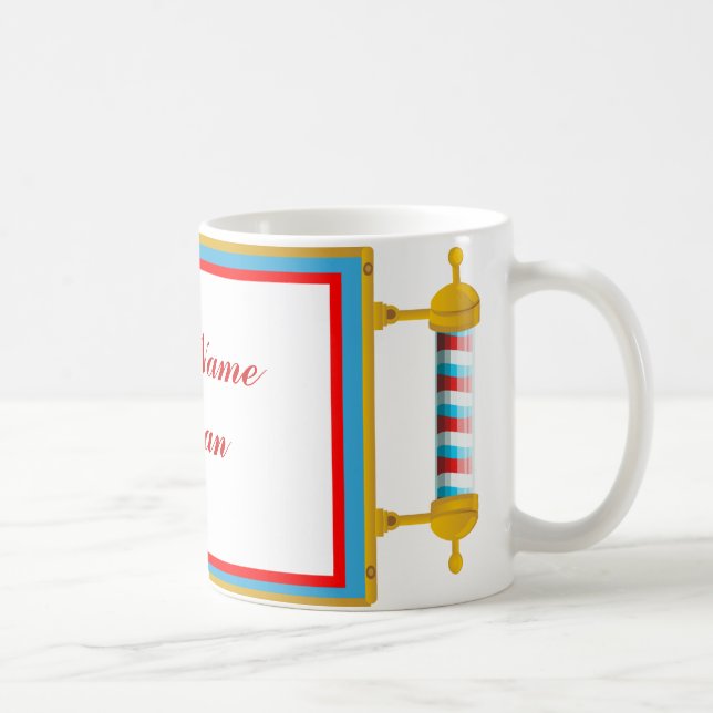 Barber Shop Coffee Mug (Right)