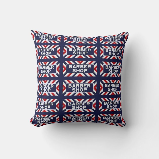 Barber Shop Cushion (Front)