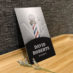 Barber Shop Hairdresser Professional Barbershop Business Card