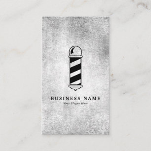 Barber Shop Pole Business Card