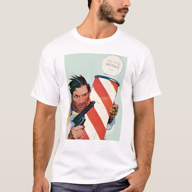 Barber Shop Shootout T-Shirt (Front)