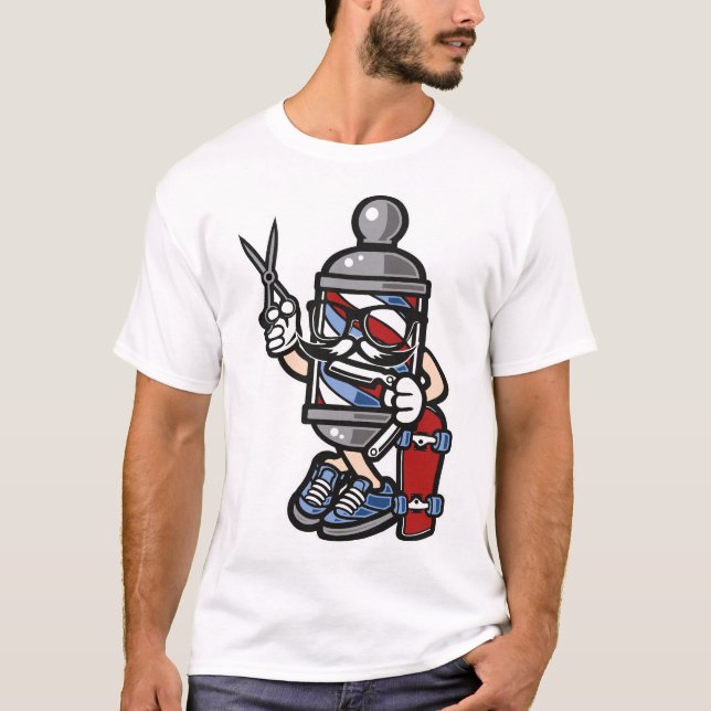 Barber shop T-Shirt (Front)