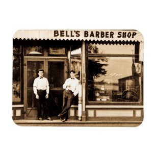 Barber Shop Vintage Retro Americana Magnet