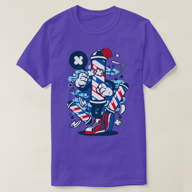 Barber Sign T-Shirt (Design Front)