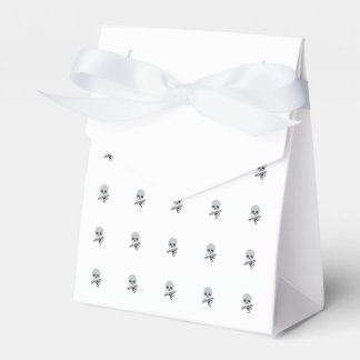 Barber skull favour box