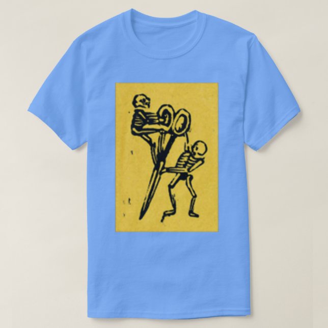 Barber skulls T-Shirt (Design Front)