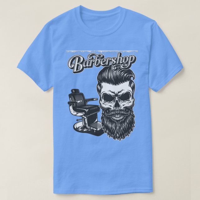 Barber style Classic TShirt (Design Front)