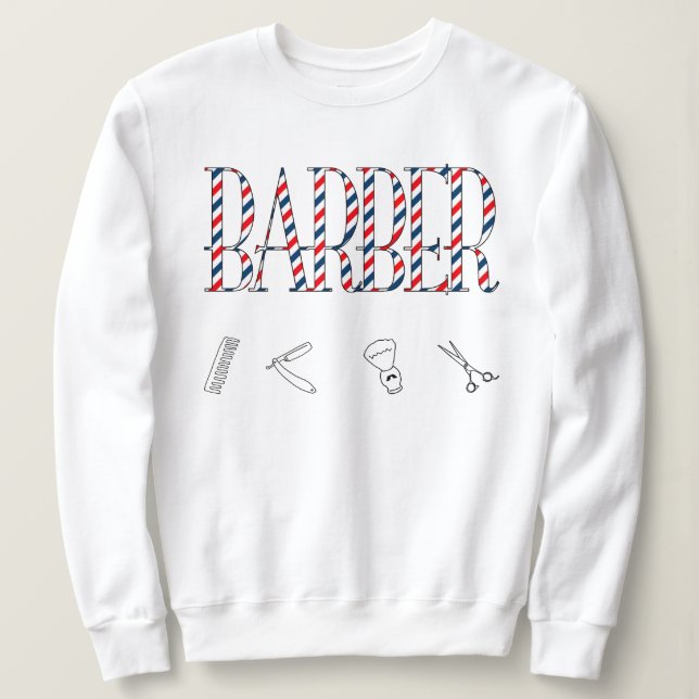 Barber Sweatshirt (Design Front)