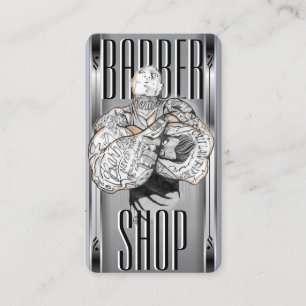 Barber   Template Business Card