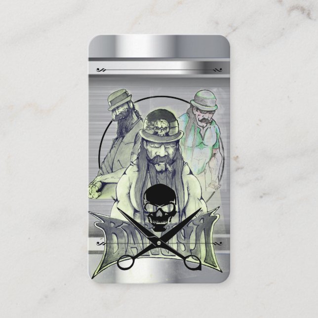 Barber  Template Business Card (Front)