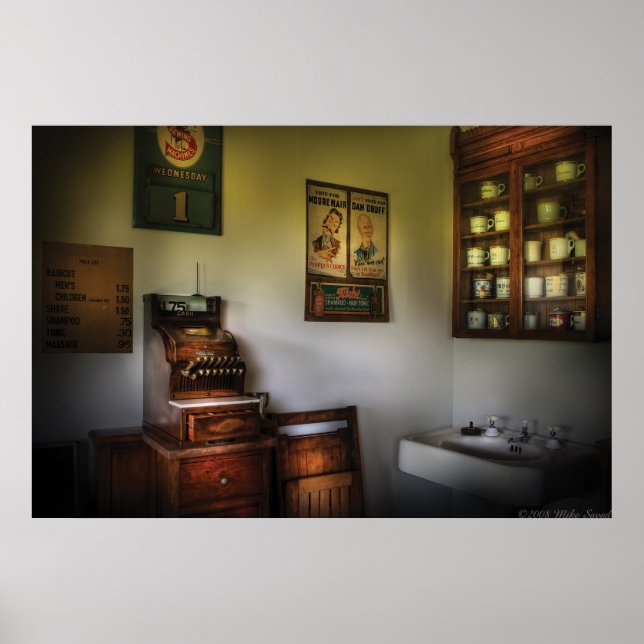 Barber - The Cash Register Poster (Front)