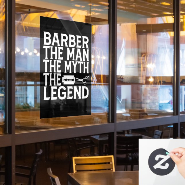  Barber The Man 2024 (Restaurant Window)