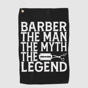 Barber The Man 2024 Golf Towel
