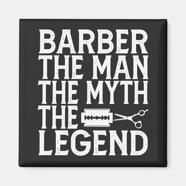  Barber The Man 2024 Magnet (Front)