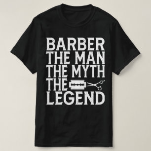  Barber The Man 2024 T-Shirt