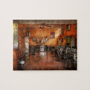 Barber - Union, NJ - The modern salon Jigsaw Puzzle