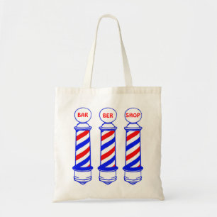 Barberpoles Tote Bag