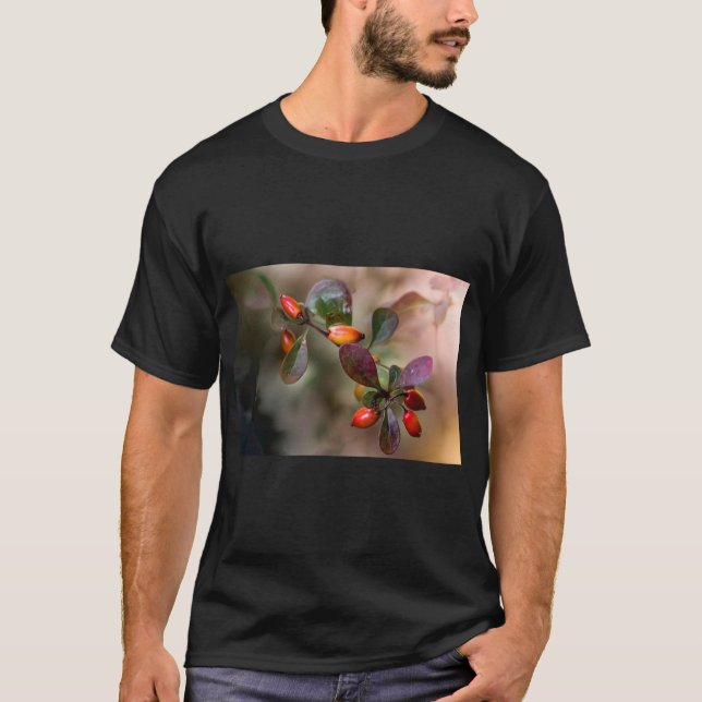 Barberry Fruits Sprig Design Tee (Front)