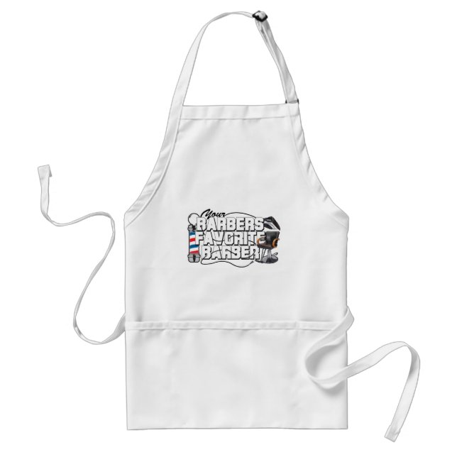 Barbers Favourite Barber Standard Apron (Front)