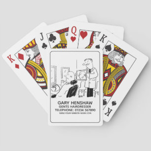 Barbers, Gents Hairdresser, Hair Salon Playing Cards